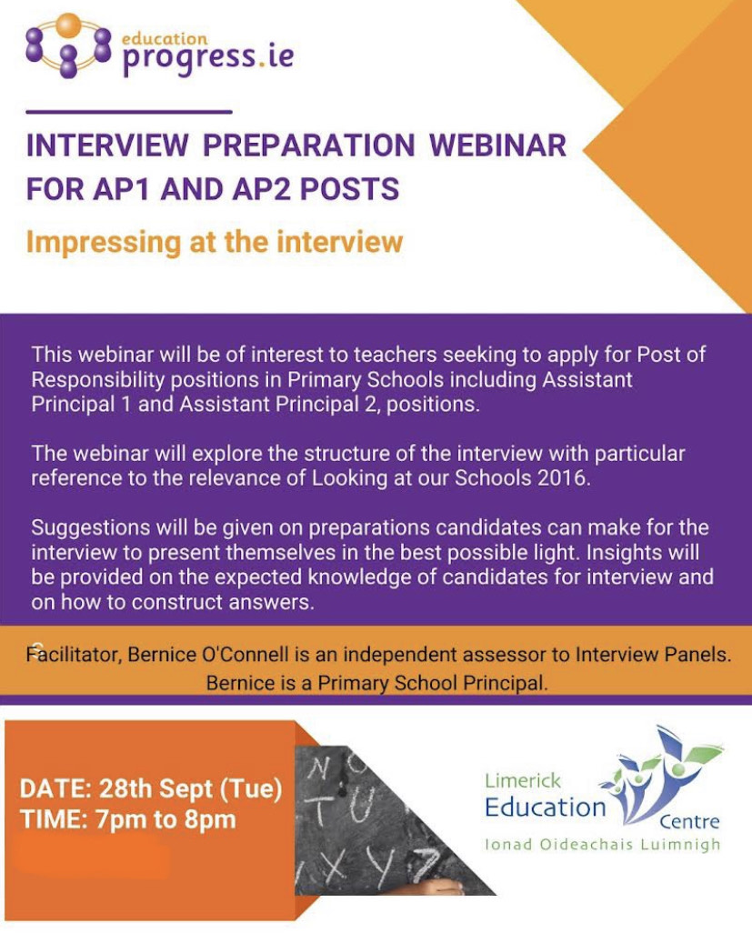 Interview Preparation Webinar for AP1 and AP2 Posts (Primary)-Primary