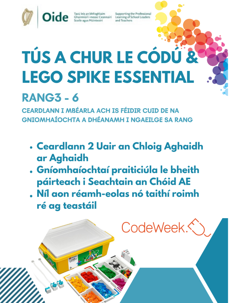 coding and lego irish