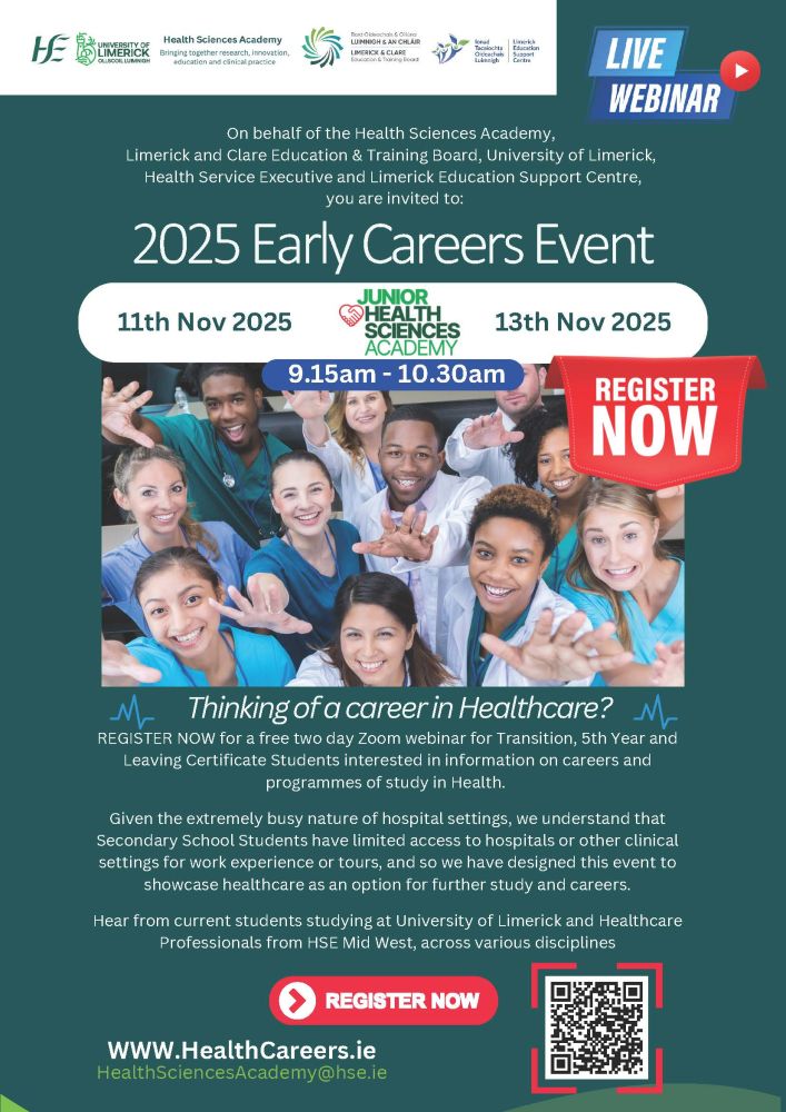 register now virtual careers event nov 2025 qr code