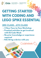 Getting Started with Coding and Lego Spike Essential 