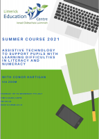 Assistive Technology to support pupils with learning difficulties & literacy - (Online Via Zoom)