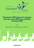 Planning for SEN classes for teachers who have some SEN hours and little training in SEN