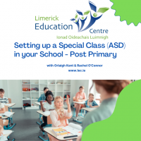 Setting up a Special Class (ASD) in your School - Post Primary
