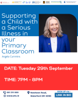 Supporting a Child with a serious illness in your Primary Classroom