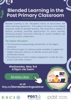 PDST - Blended Learning in the Post-Primary Classroom-Post Primary