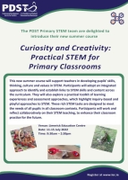 PDST - Curiosity and Creativity: Practical STEM for Primary Classrooms