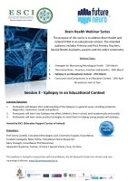 ESCI - Brain Health Webinar Series - Epilepsy in an Education Context