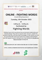 Climate & Nature Summit - Online - Fighting Words (Creative Writing)