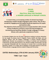Practical Ideas for Teaching a Modern Language in Primary School (1 of 2)
