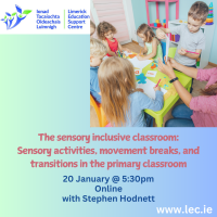 The sensory inclusive classroom: Sensory activities, movement breaks, and transitions in the primary classroom
