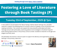 Fostering a Love of Literature through Book Tastings